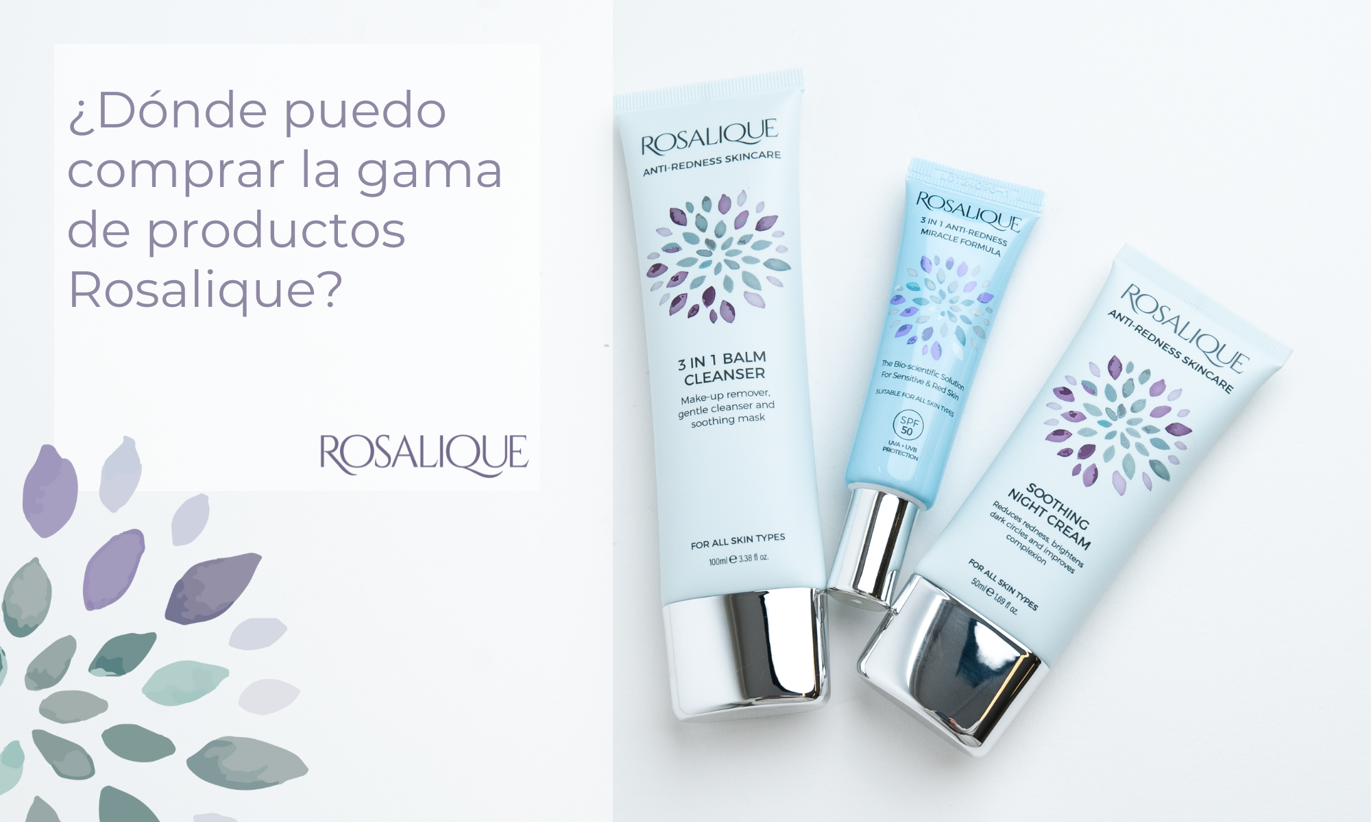 ¿Dónde puedo comprar la gama de productos Rosalique?