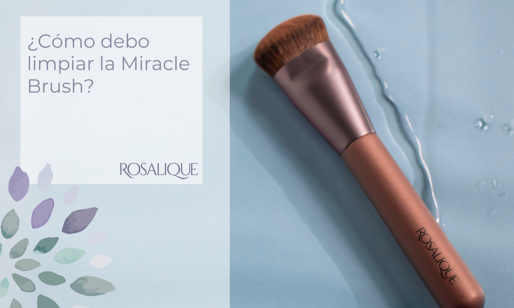 ¿Cómo debo limpiar la Miracle Brush?