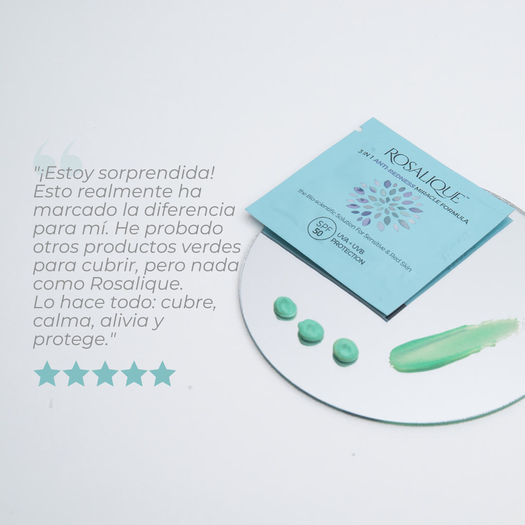 Rosalique 3 in 1 Anti-Redness Miracle Formula SPF50 Sample 3ml
