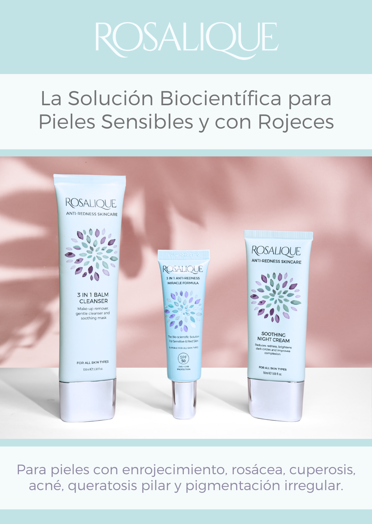 Folleto con información del producto