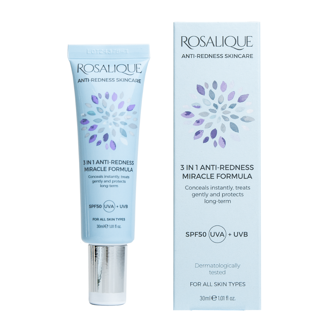 Rosalique 3 in 1 Anti-Redness Miracle Formula SPF50 – Rosalique España