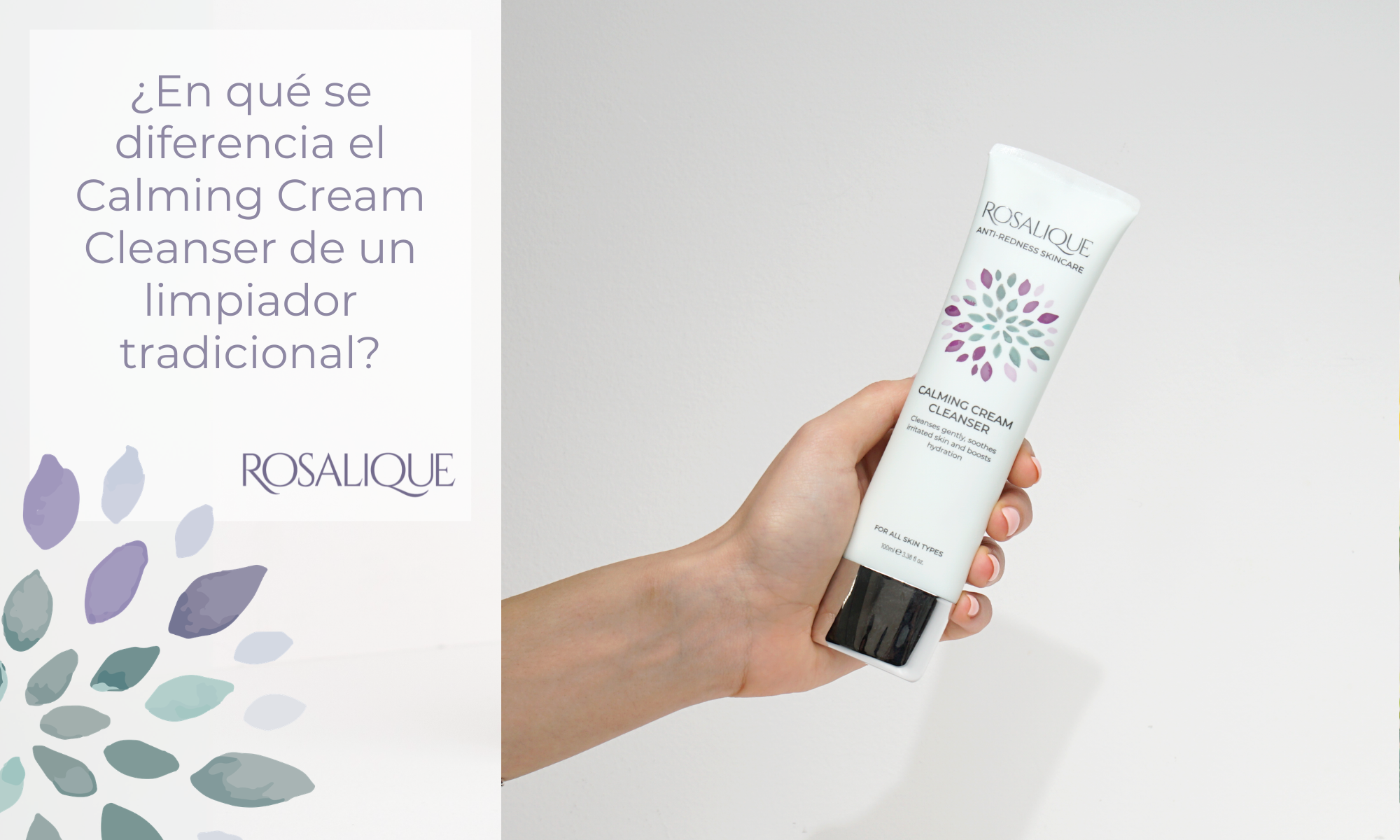 ¿En qué se diferencia el Calming Cream Cleanser de un limpiador tradicional?